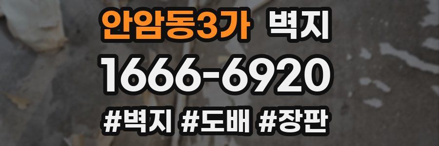 안암동3가 벽지
