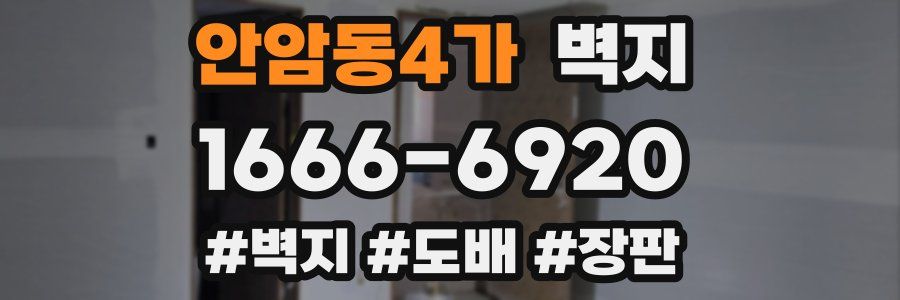 안암동4가 벽지