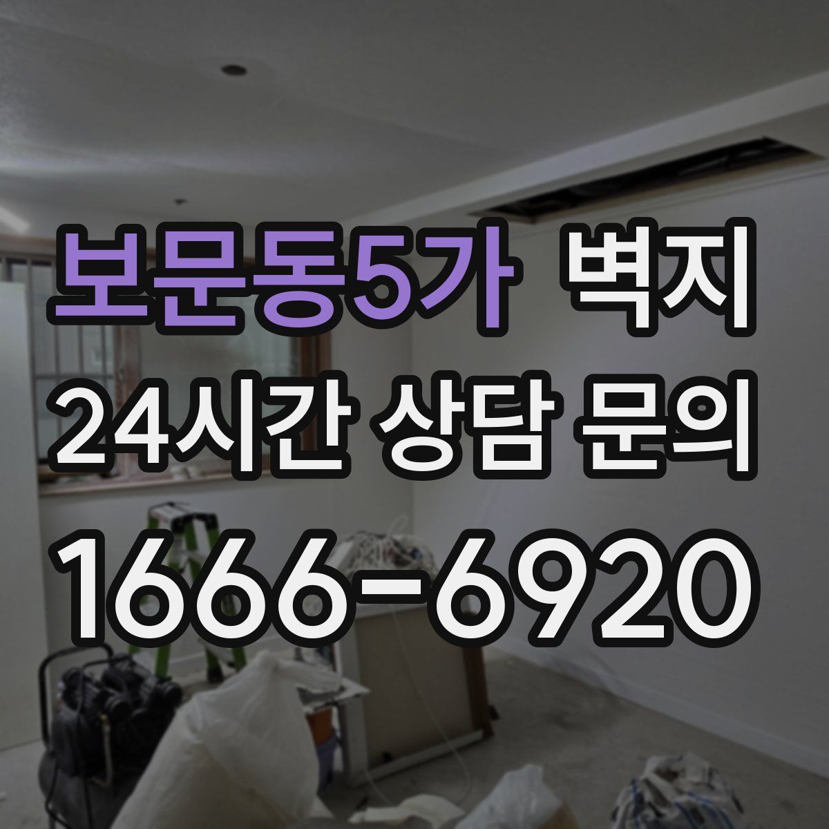 보문동5가 벽지