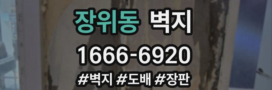 장위동 벽지