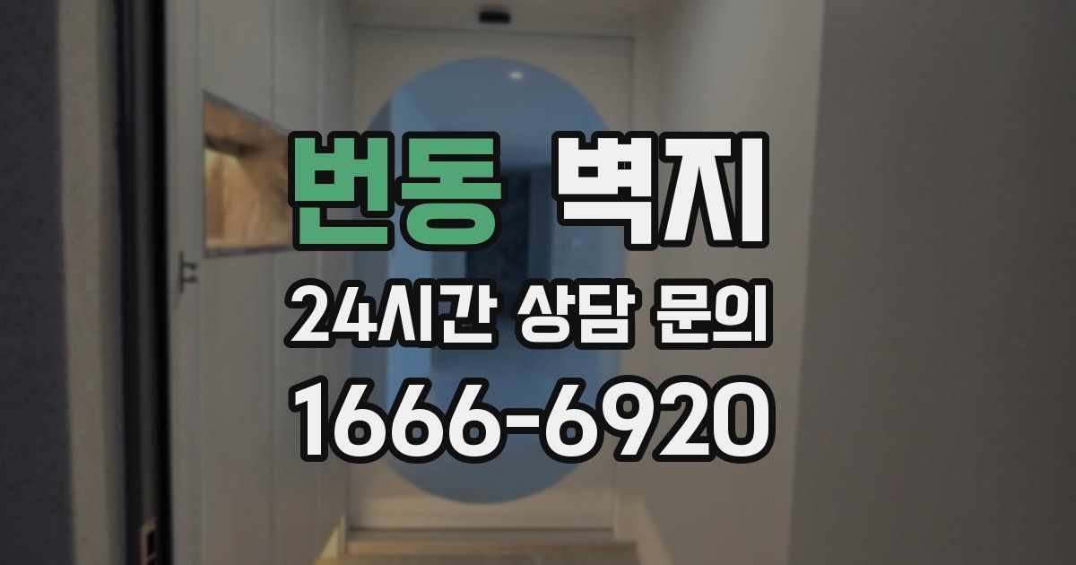 번동 벽지