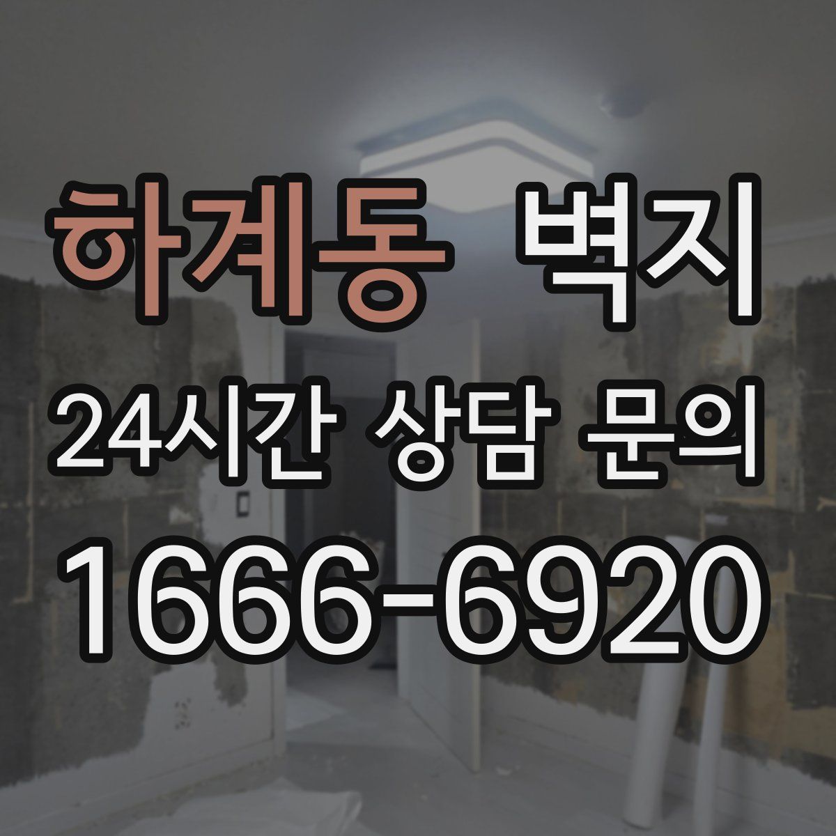 하계동 벽지