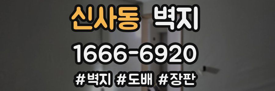 신사동 벽지