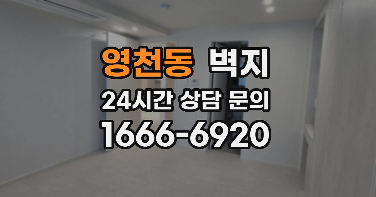 영천동 벽지