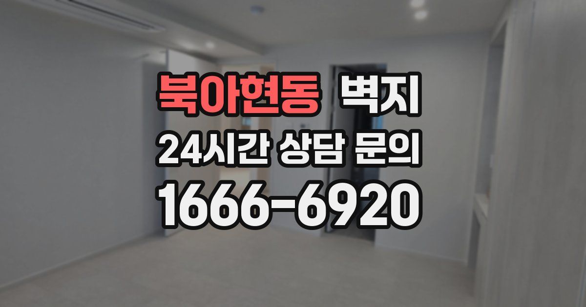 북아현동 벽지