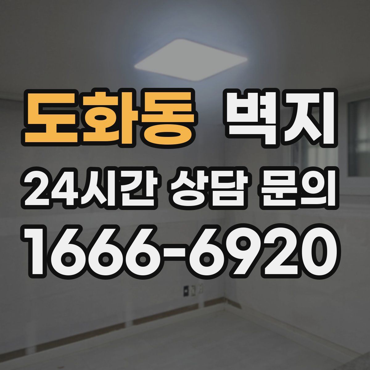 도화동 벽지