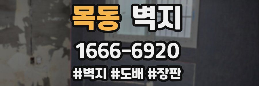 목동 벽지