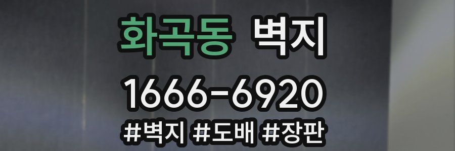 화곡동 벽지