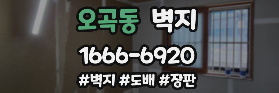 오곡동 벽지
