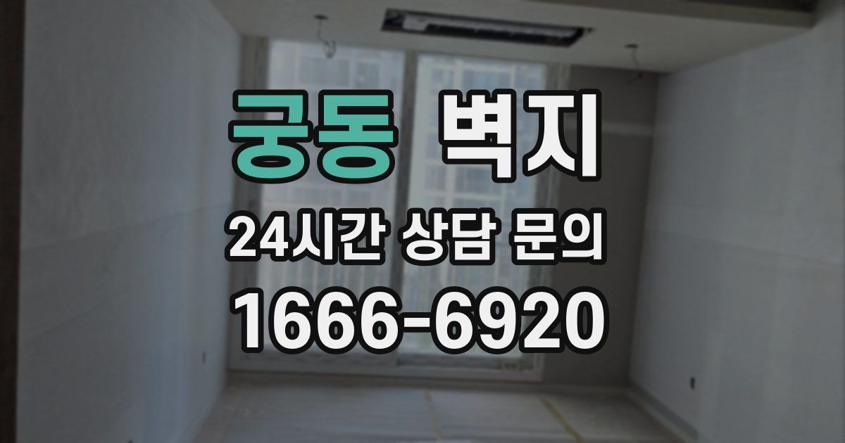 궁동 벽지