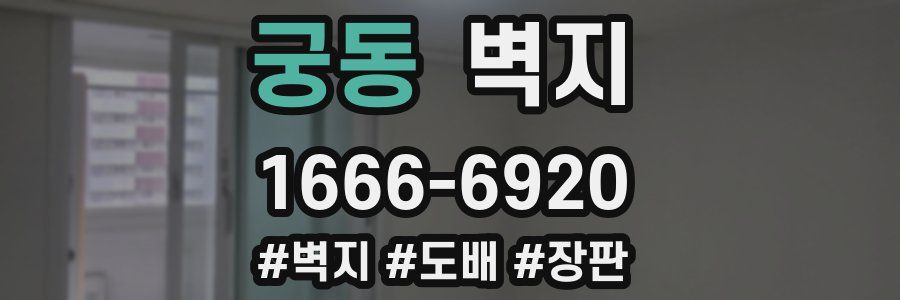 궁동 벽지