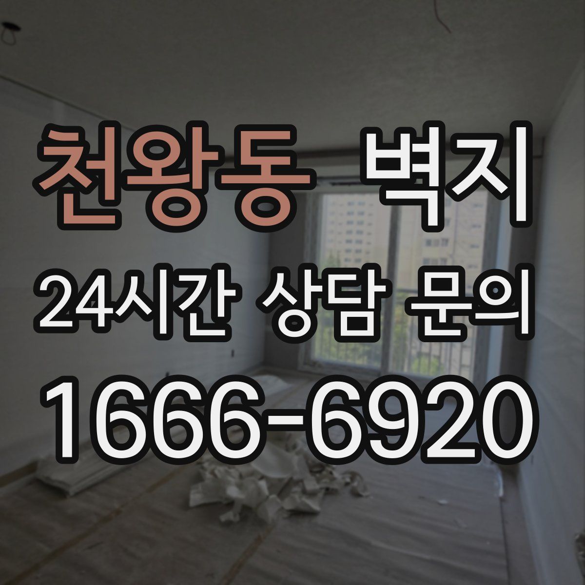 천왕동 벽지