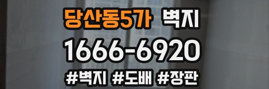 당산동5가 벽지