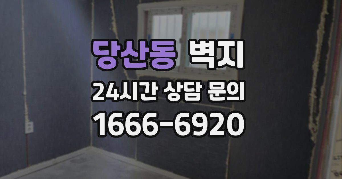 당산동 벽지