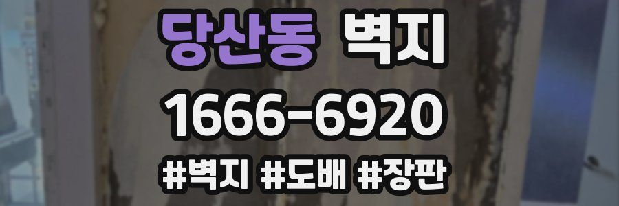 당산동 벽지