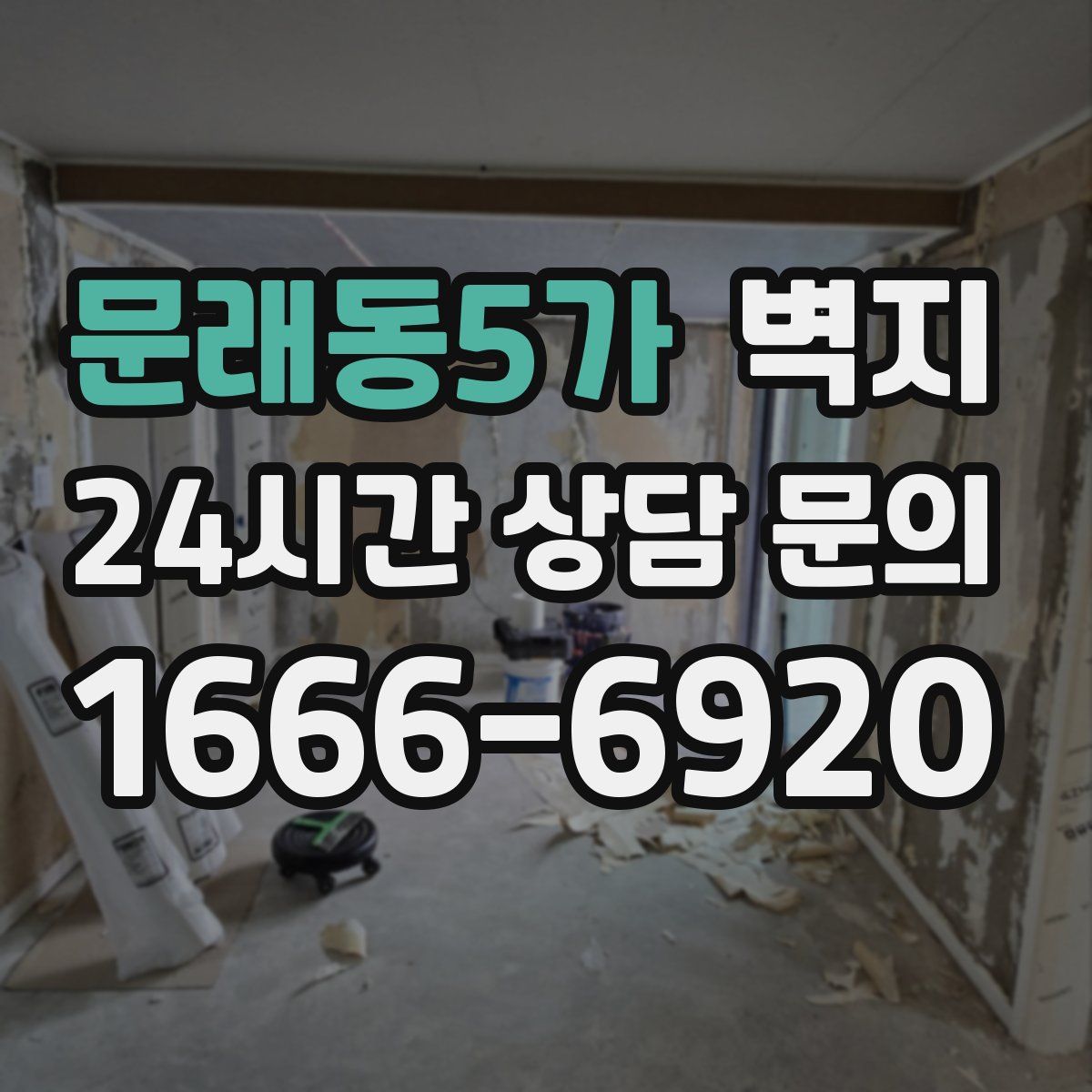 문래동5가 벽지