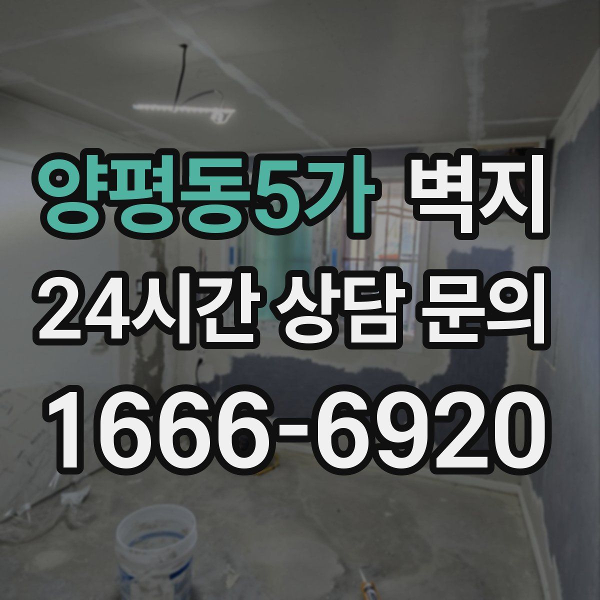 양평동5가 벽지