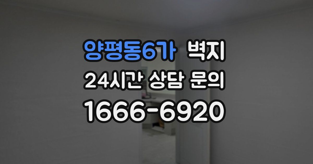 양평동6가 벽지