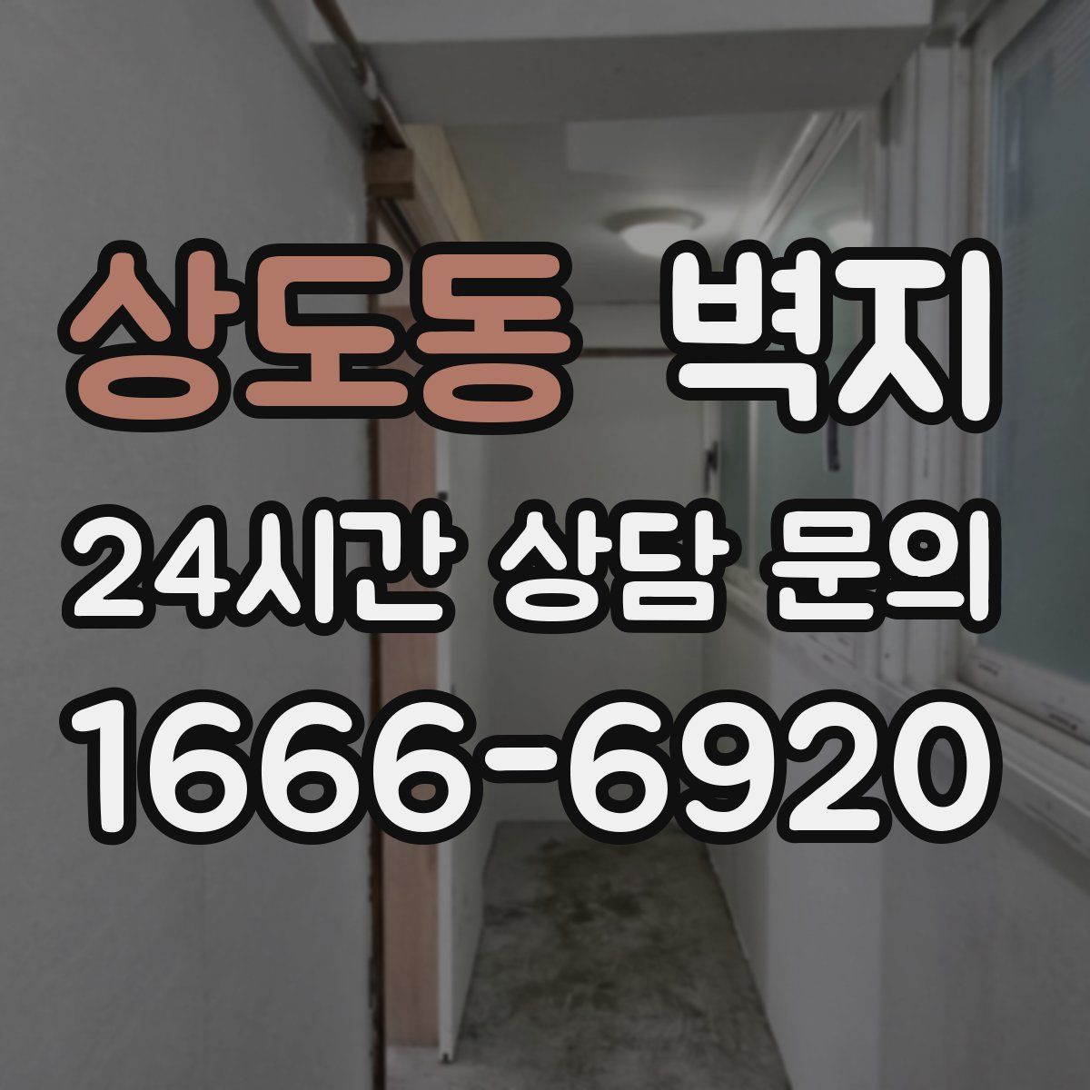 상도동 벽지
