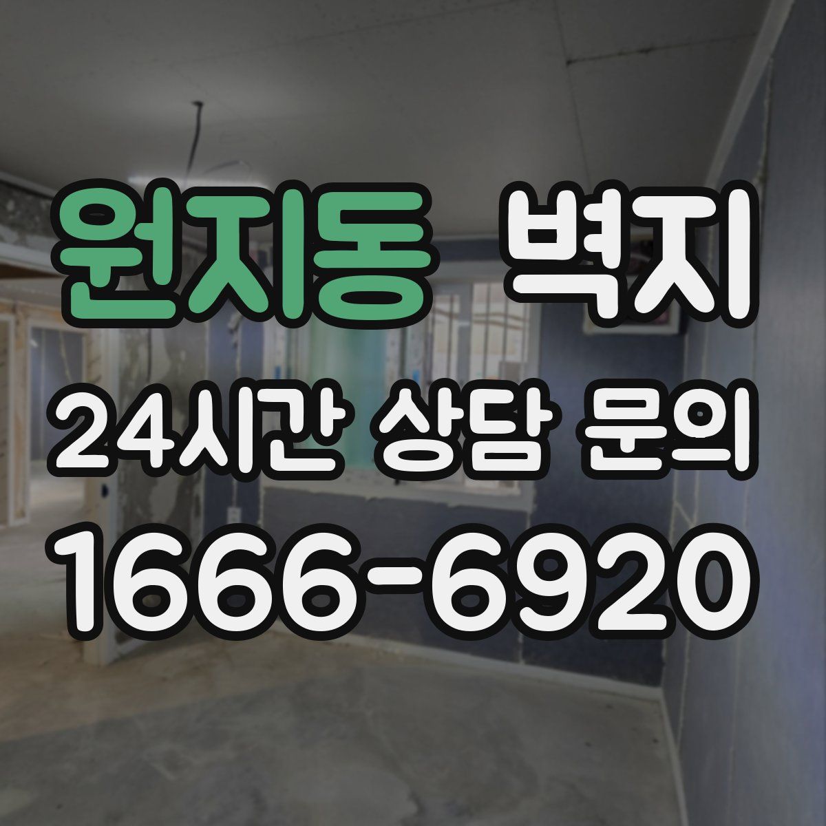 원지동 벽지