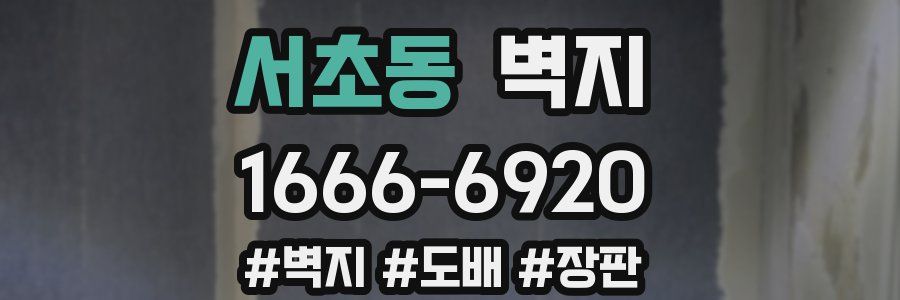 서초동 벽지