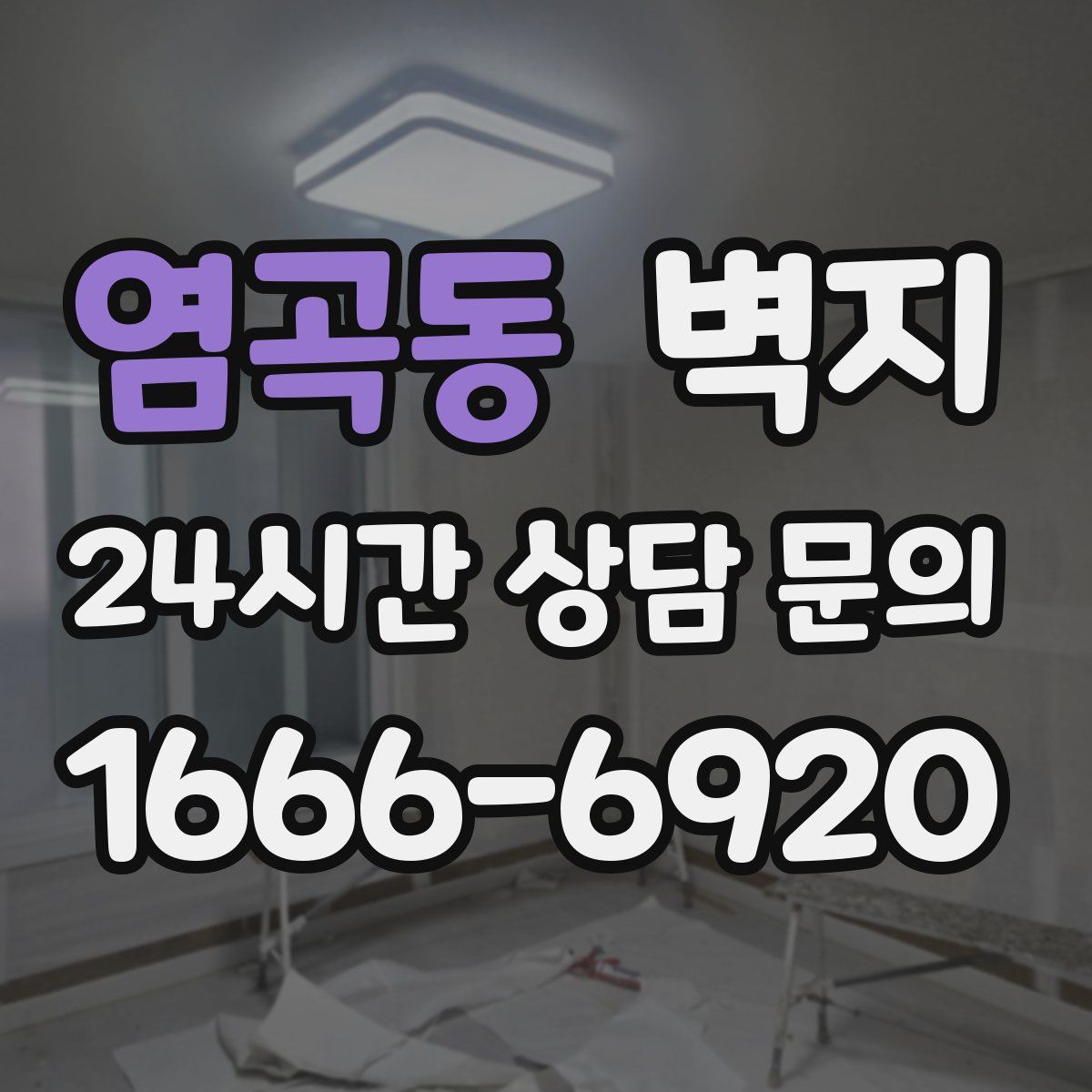 염곡동 벽지