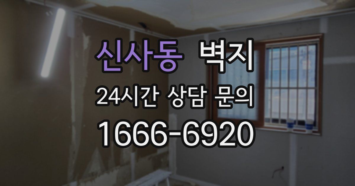 신사동 벽지