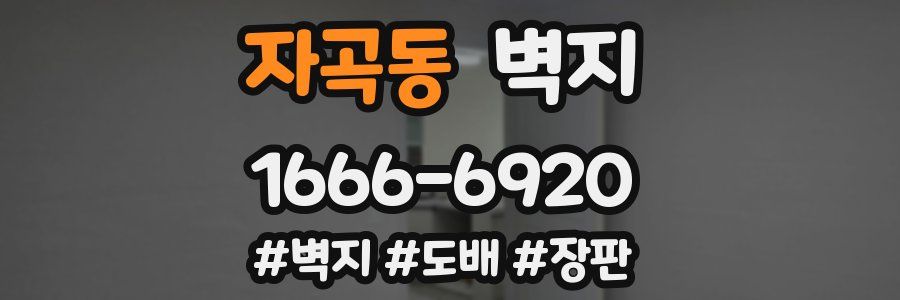 자곡동 벽지