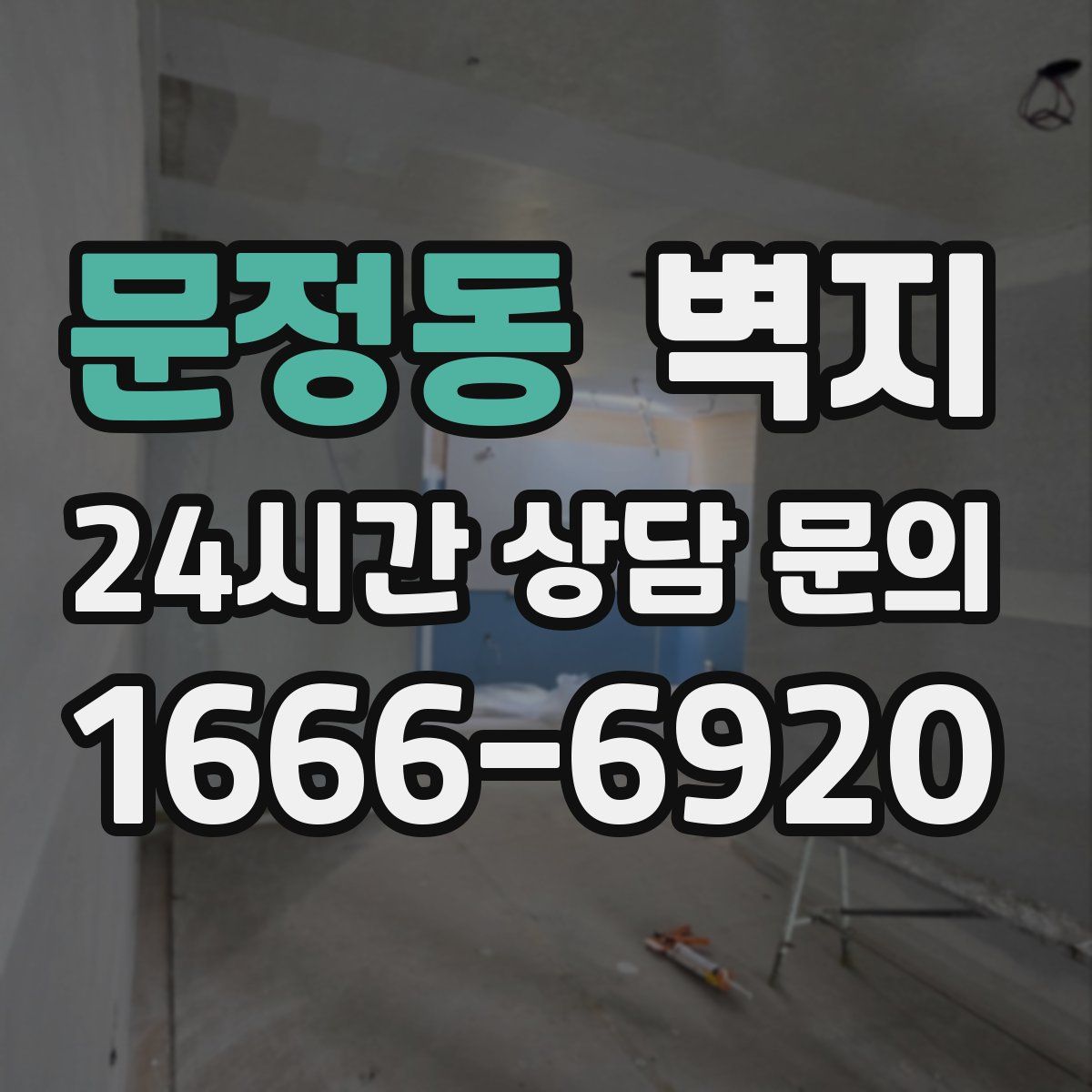 문정동 벽지