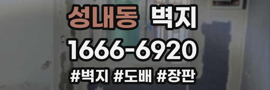 성내동 벽지