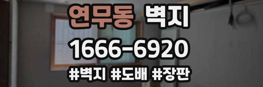 연무동 벽지