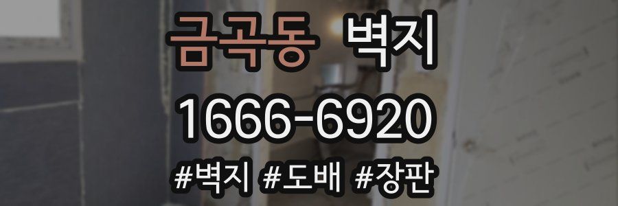 금곡동 벽지