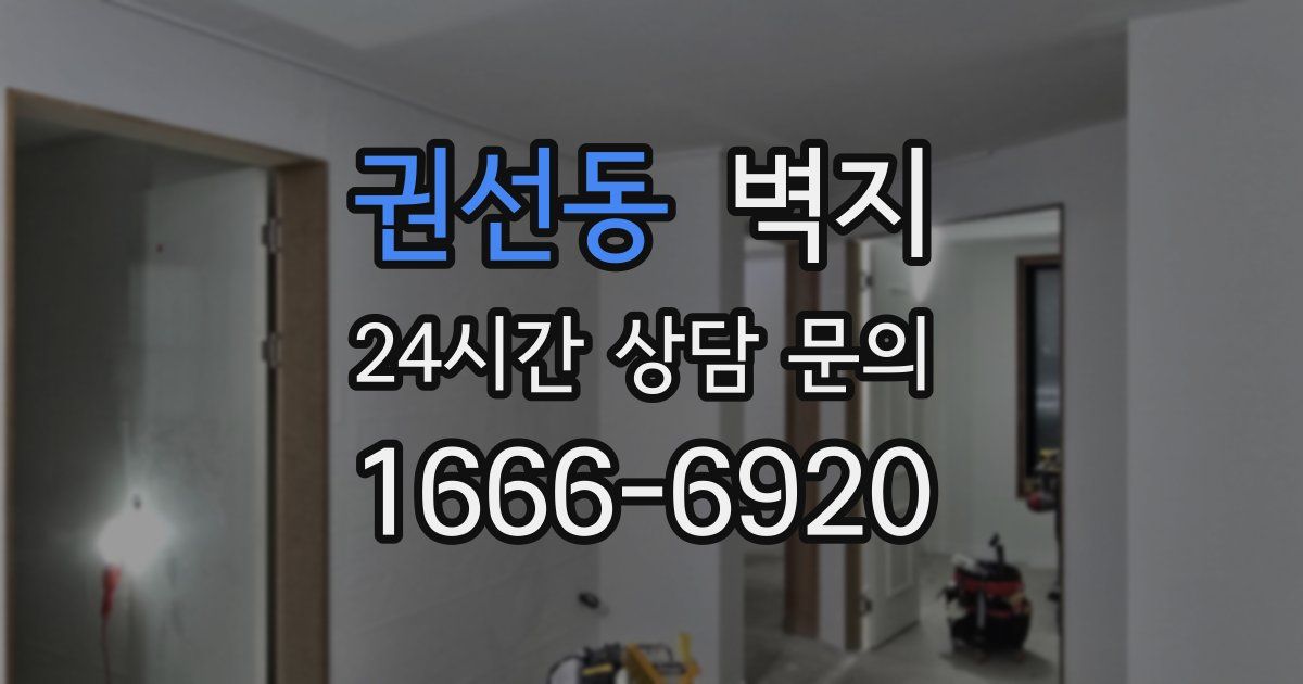 권선동 벽지
