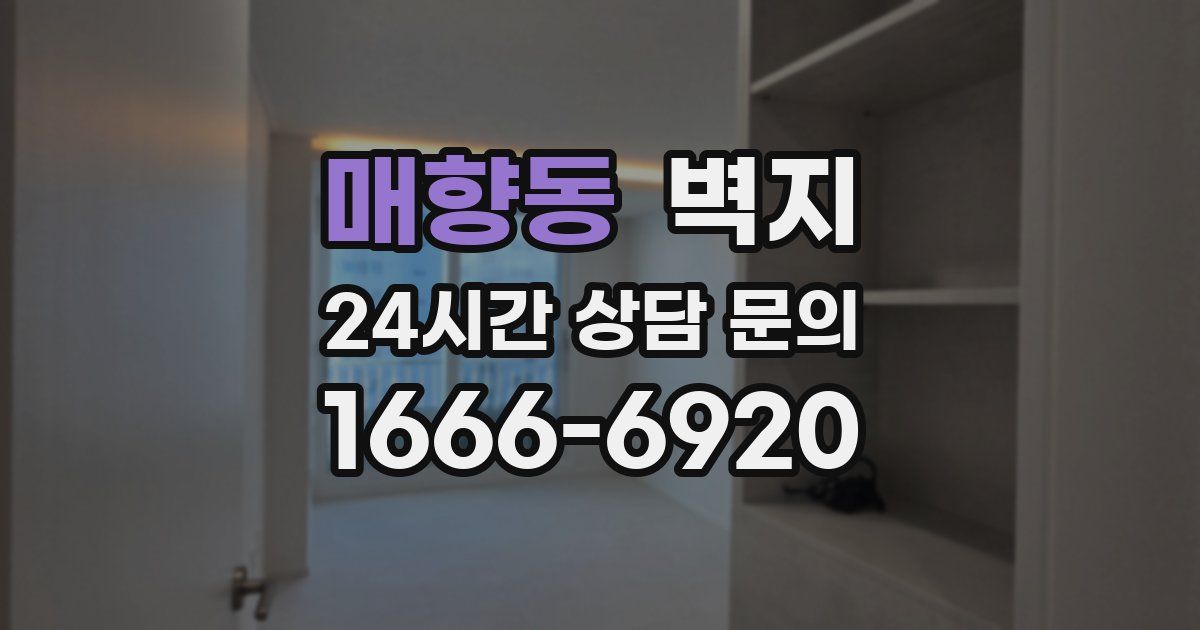 매향동 벽지