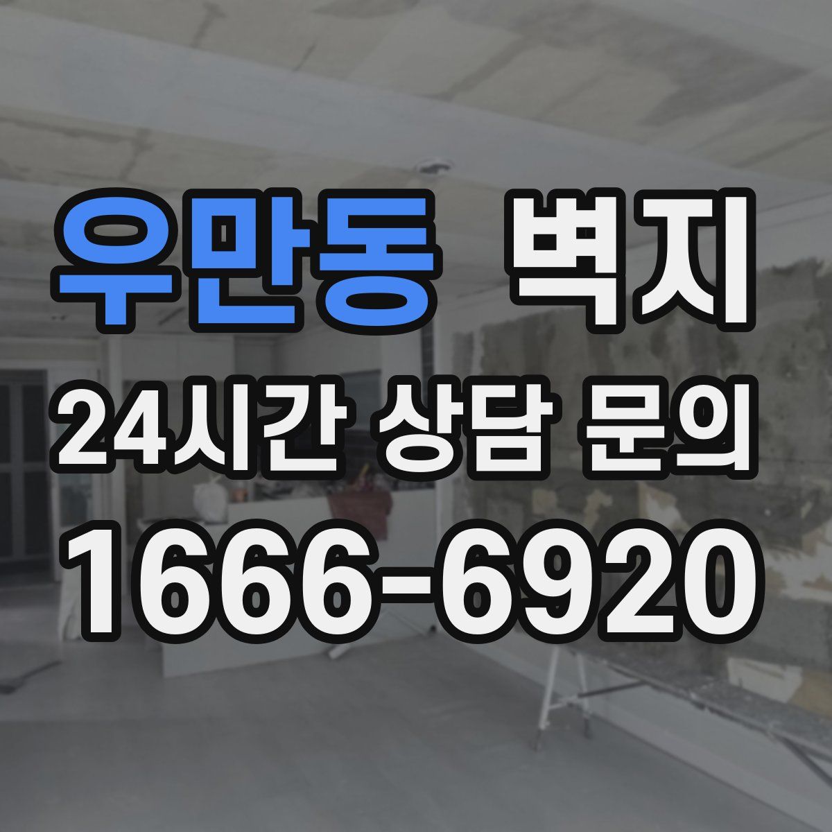 우만동 벽지