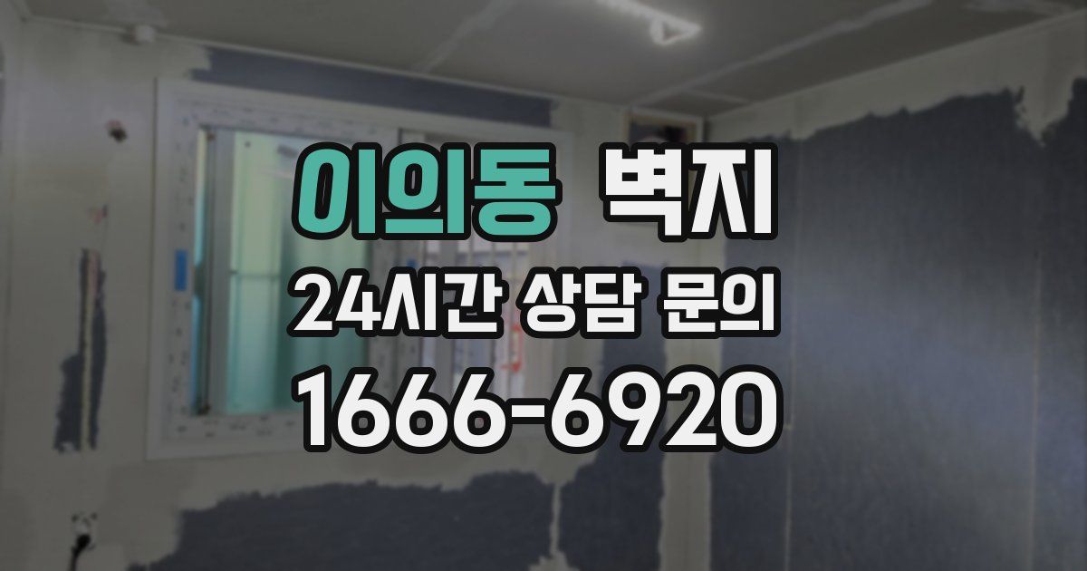 이의동 벽지