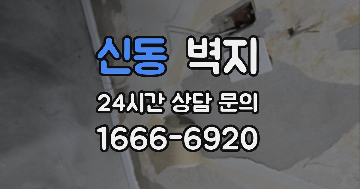 신동 벽지