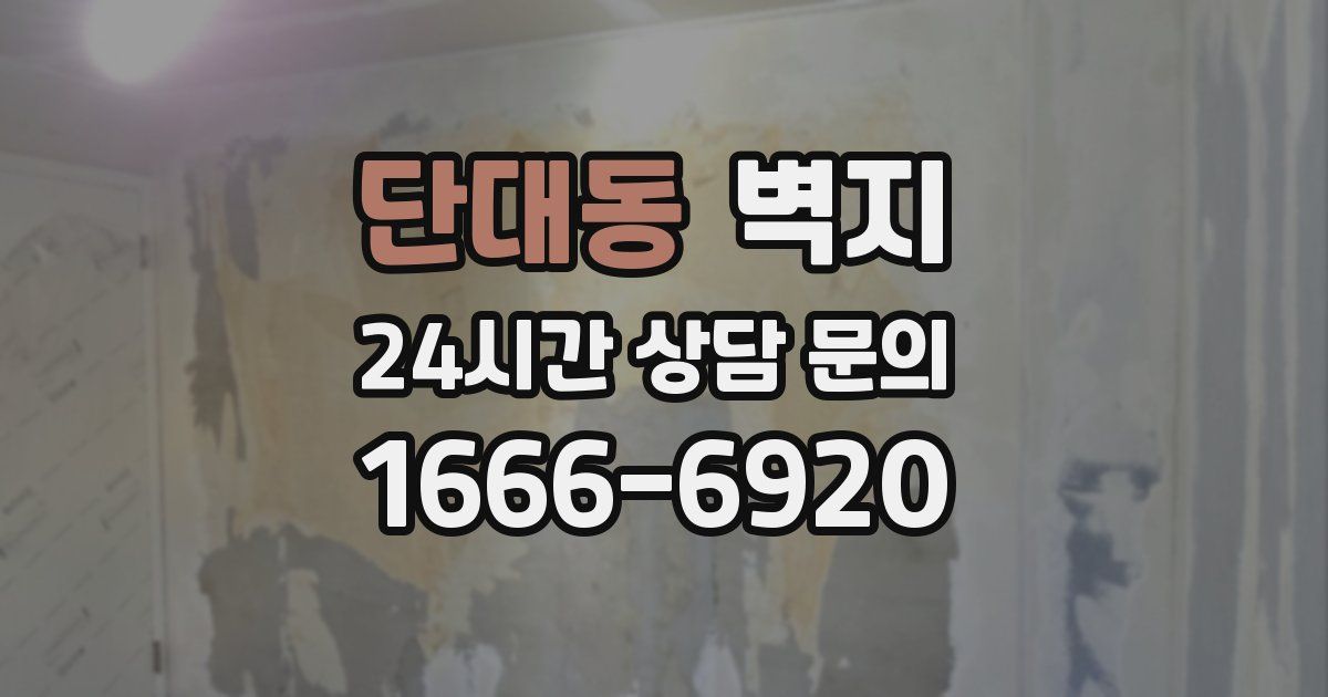 단대동 벽지