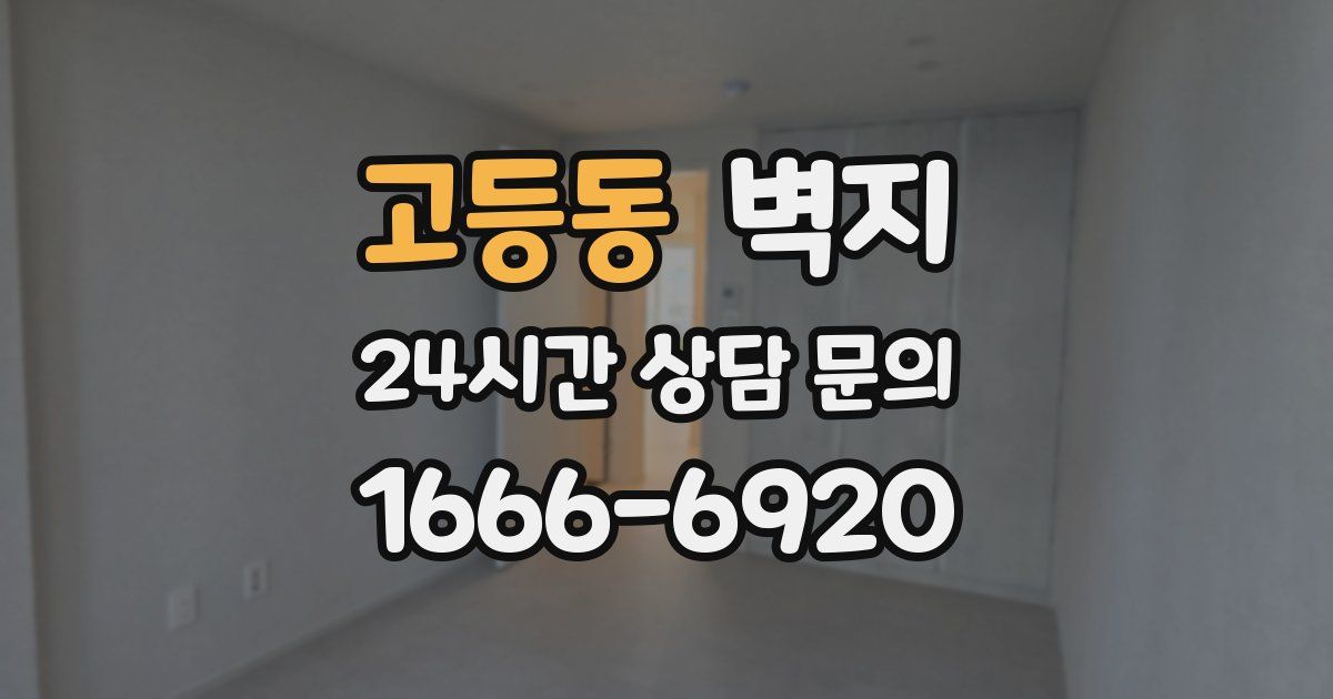 고등동 벽지
