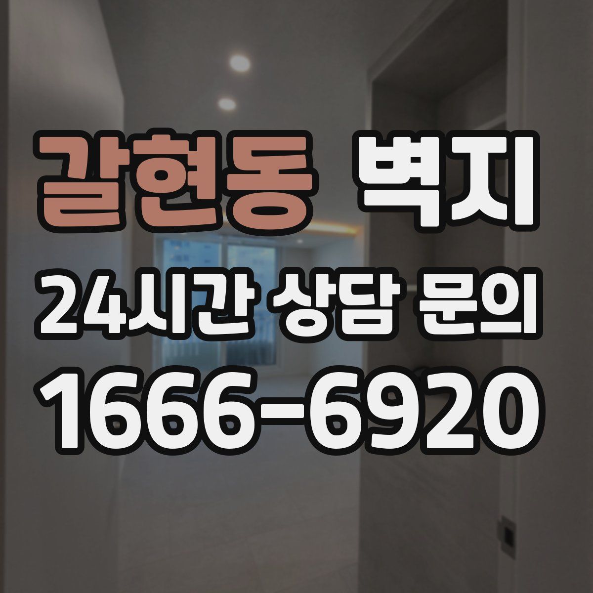 갈현동 벽지