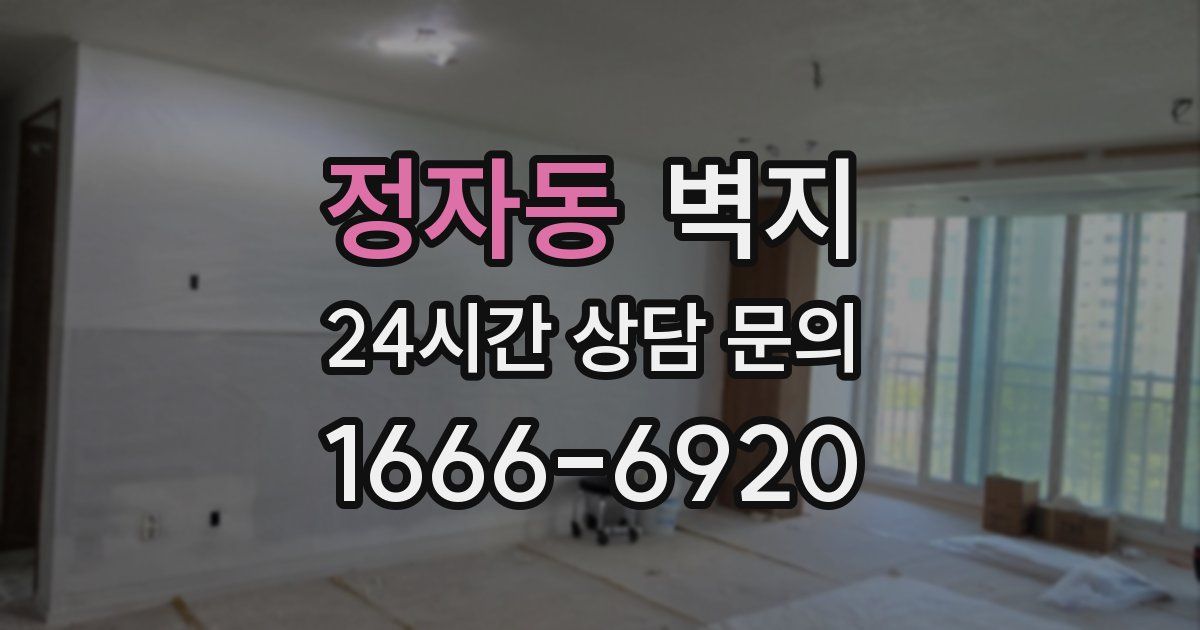 정자동 벽지