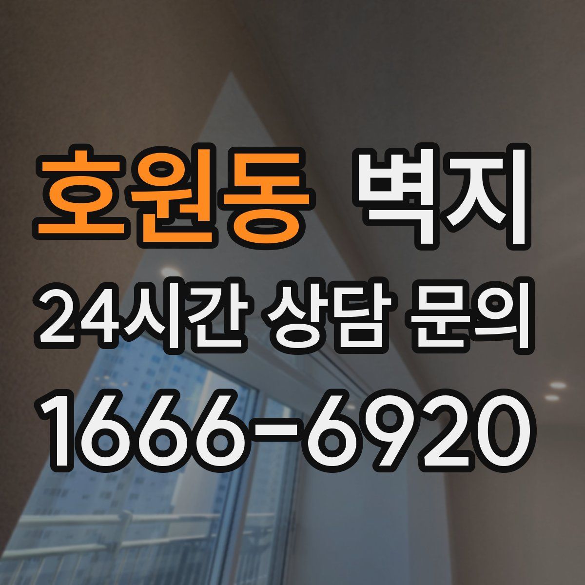 호원동 벽지