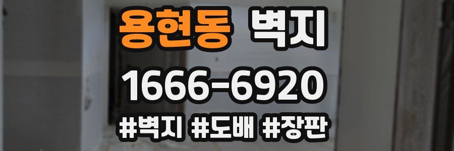 용현동 벽지