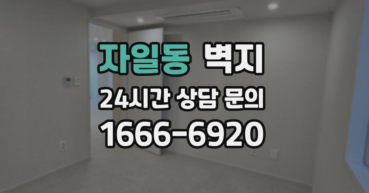 자일동 벽지