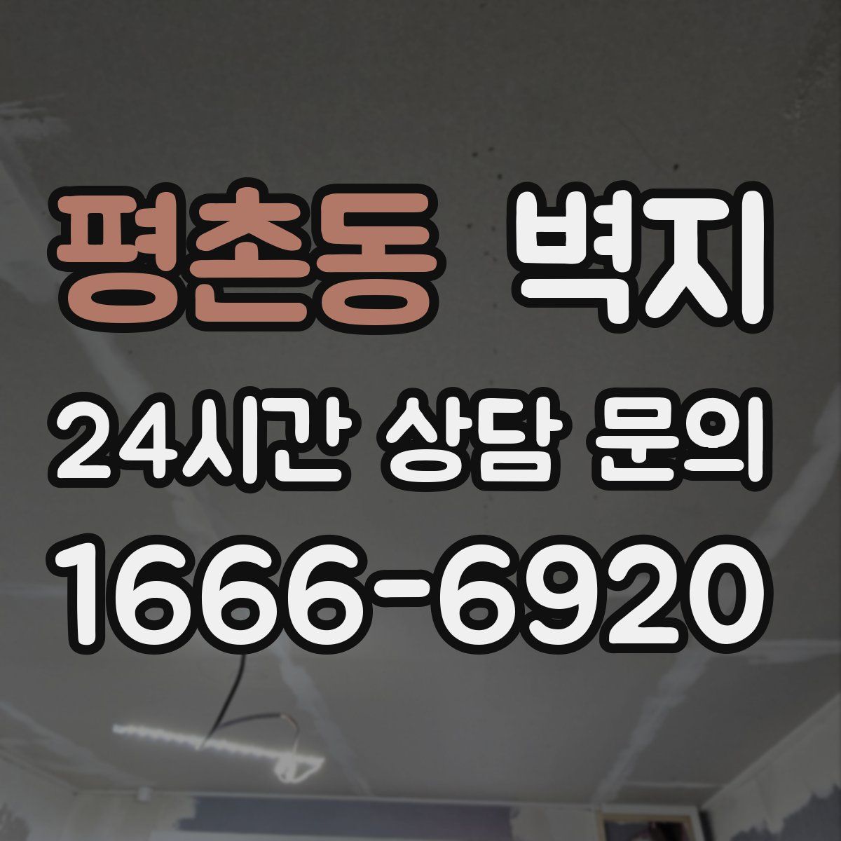 평촌동 벽지