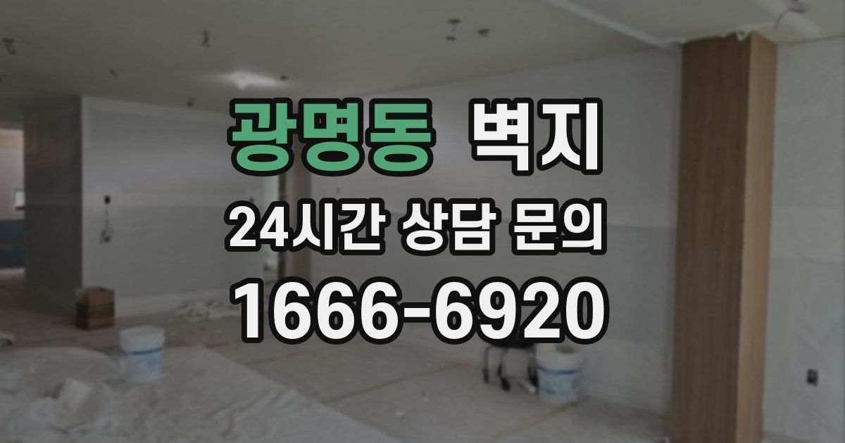 광명동 벽지