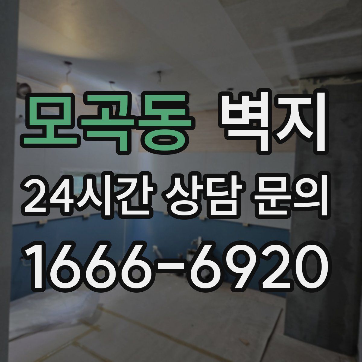 모곡동 벽지