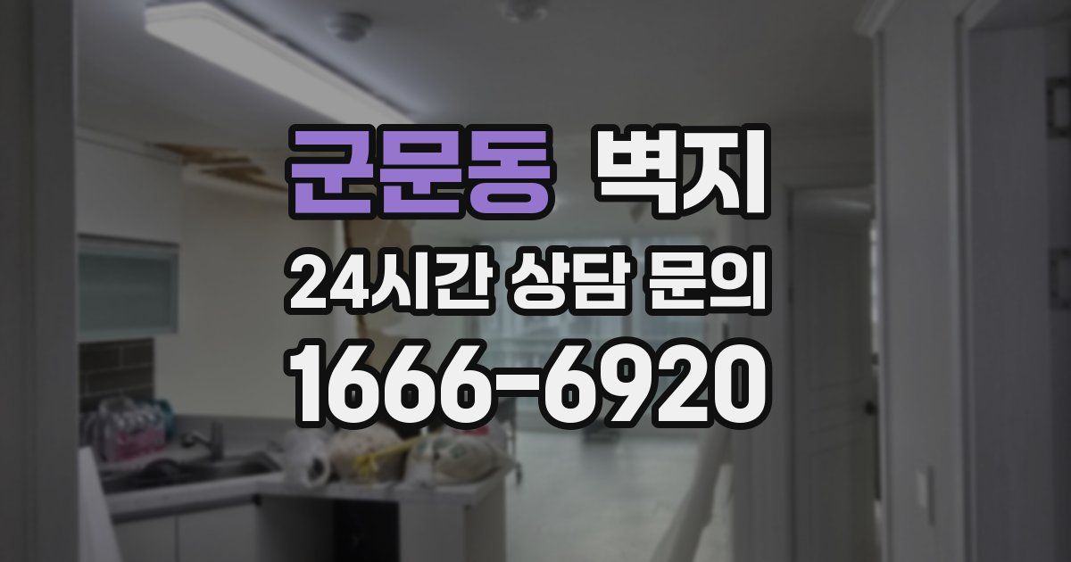군문동 벽지