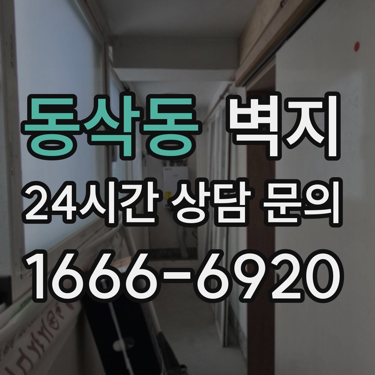 동삭동 벽지