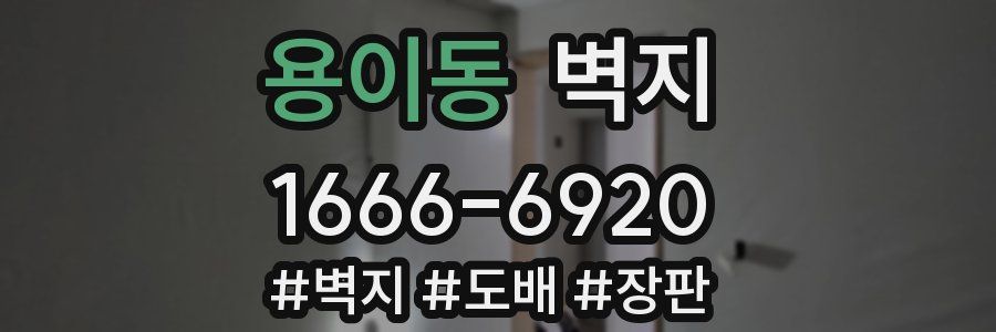 용이동 벽지